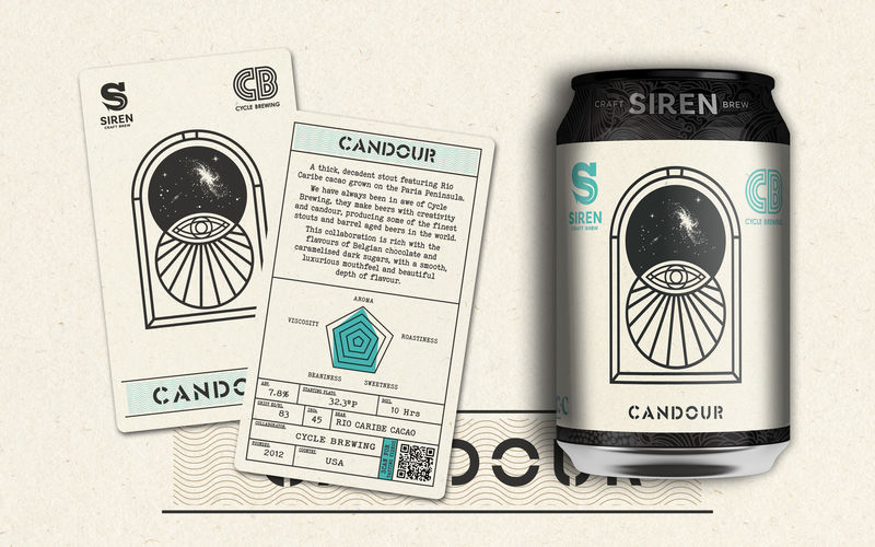 Candour - 7.8% Decadent Stout - Chocolate - Cycle Brewing
