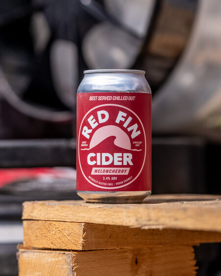 Red Fin Cider: Meloncherry Guest Cider | 3.4% | 330ml - Siren