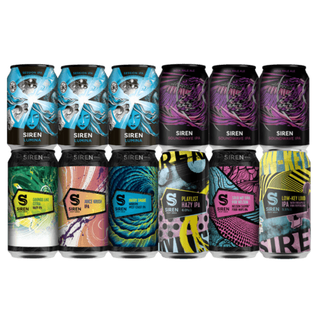 IPA For Days IPA Mixed Case | 4.2% - 7.2% | 6 x 440ml / 6 x 330ml - Siren